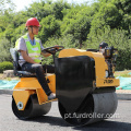 Rolo pedestre vibratório pequeno da boa compactação 700kg